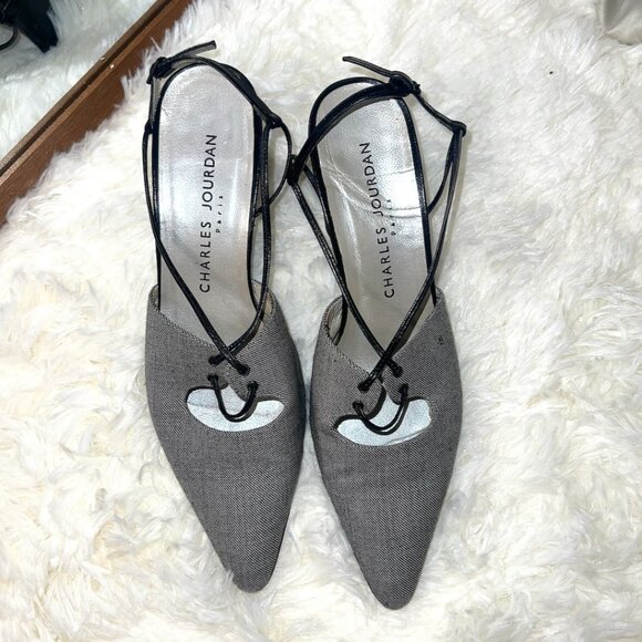 Charles Jourdan Shoes - Charles Jourdan Paris Strappy Heels